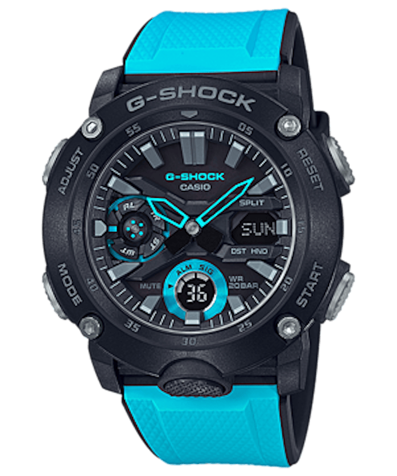 Casio G-Shock GA2000-1A2 Silicone