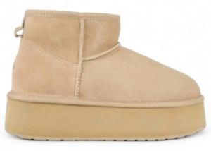 EMU Australia Micro Flatform Boot Sand Creme