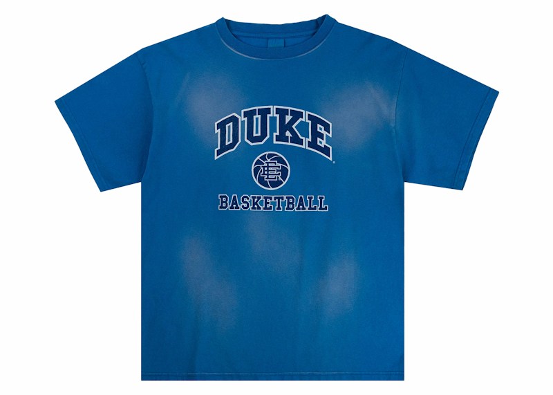 Eric Emanuel EE College Duke Tee Washed Blauw