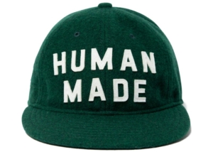 Human Made 6 Panel Wool Cap Groen