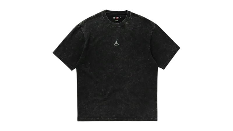 Jordan Flight Essentials Washed T-shirt Zwart