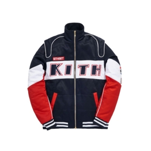 Kith x Disney Twill Racing Jacket Rood