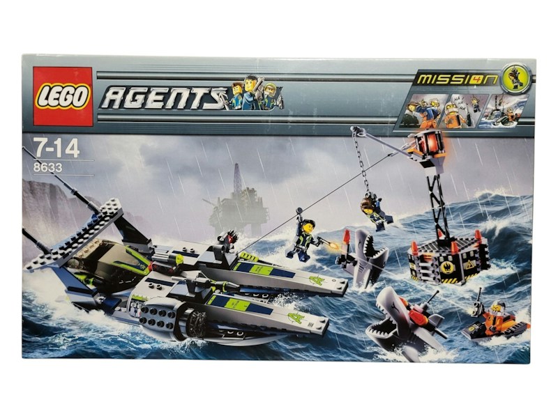 LEGO Agents Speedboat Rescue Set 8633