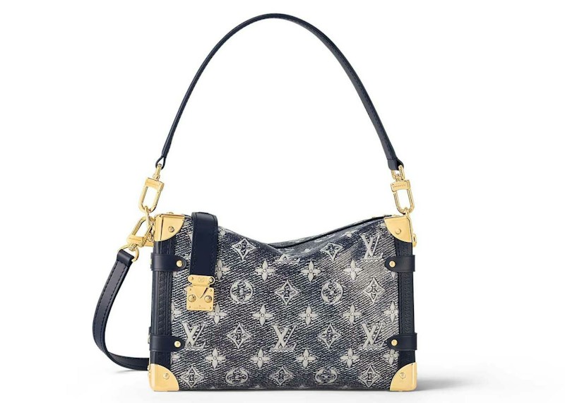 Louis Vuitton Side Trunk Blauw