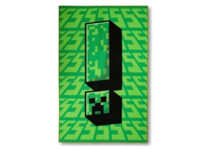 Minecraft Creeper Area Rug