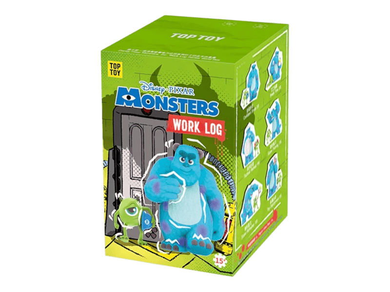 Miniso Disney PIXAR Monsters Work Log Series Single Blind Box