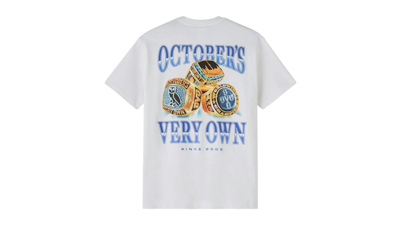 OVO Championship Rings Tee Wit