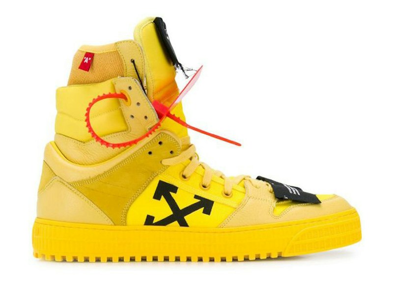 Off- Off Court High Top Geel