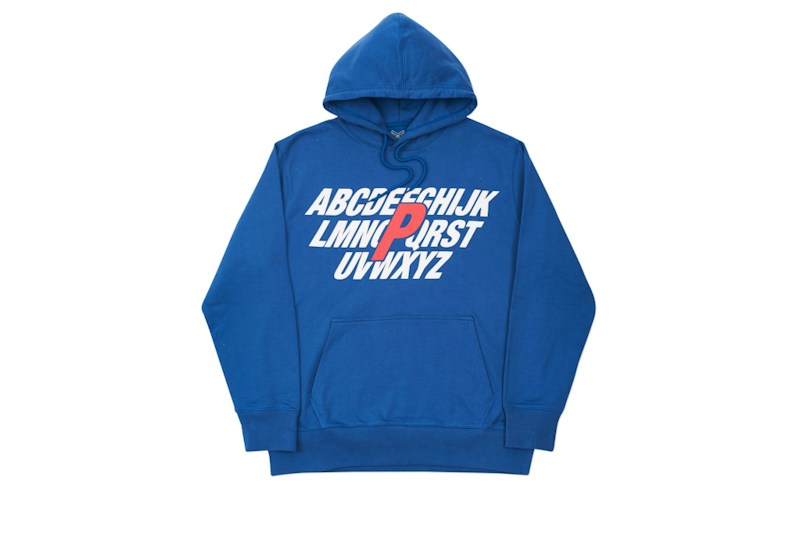Palace Alpha Hood Blauw