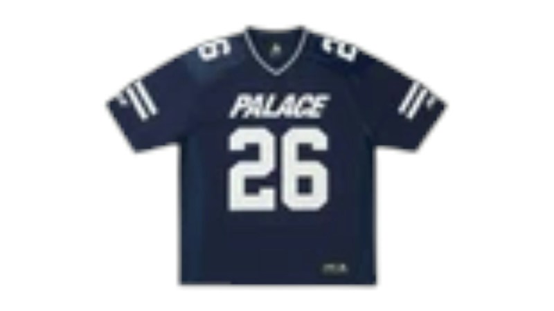 Palace Mesh Team Jersey Blauw