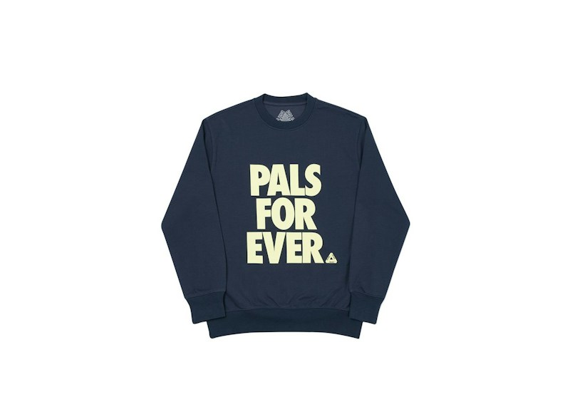 Palace Pals Crew Blauw