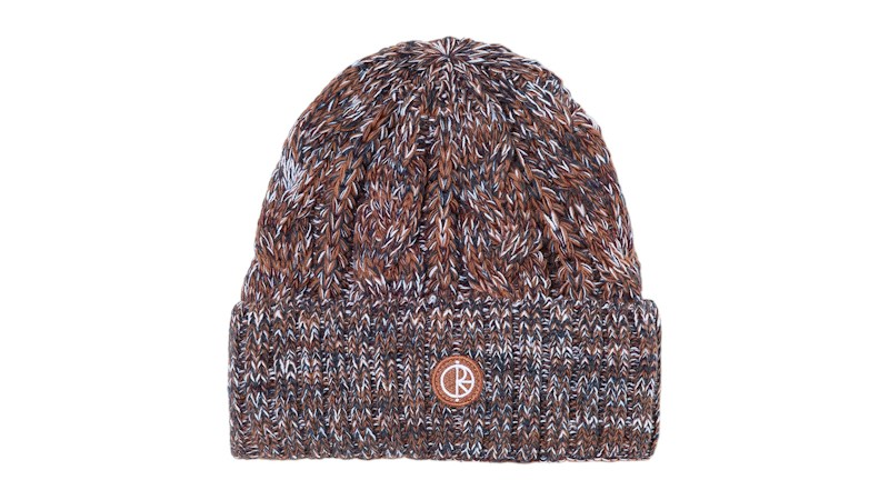 Polar Skate Co. Braid Beanie Rust