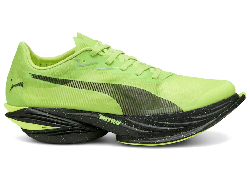Puma Fast-R Nitro Elite 3 Sunny Lime Zwart