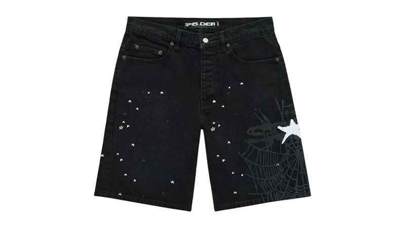 Sp5der Heavy Web Short Zwart