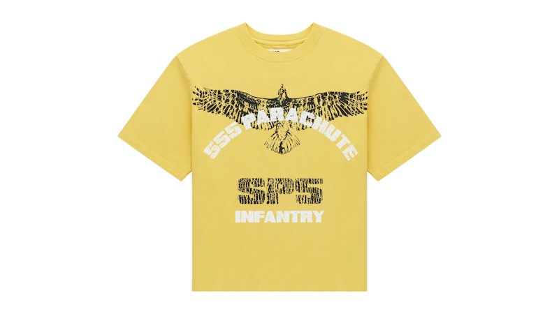 Sp5der Infantry Tee Geel