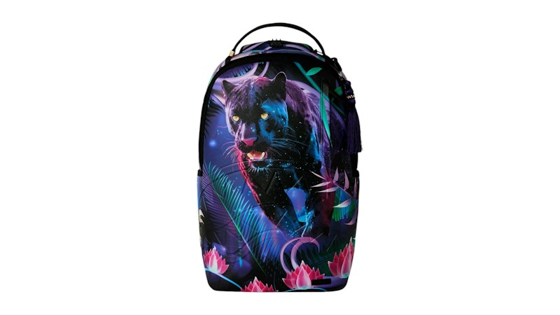 Sprayground A.I. African Intelligence Indigo Dusk x Sandflower Backpack Multicolor