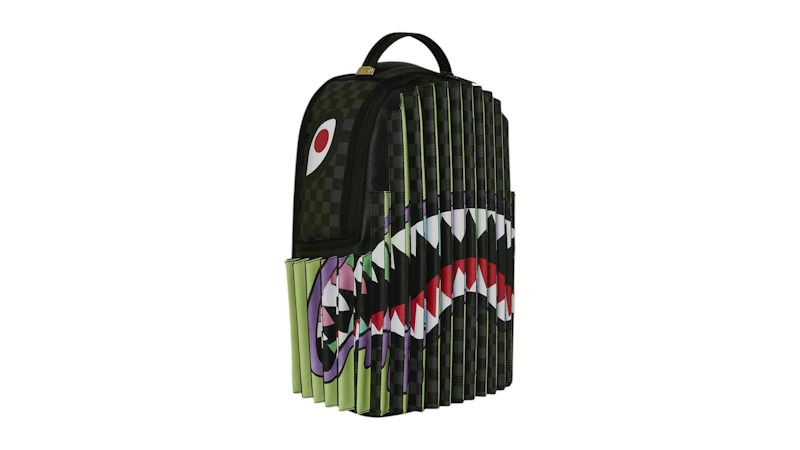 Sprayground Optical Illusion 2 Way Design Backpack Multicolor
