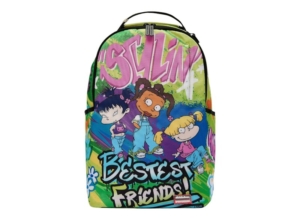 Sprayground Rugrats Girl Graffiti Backpack Multicolor