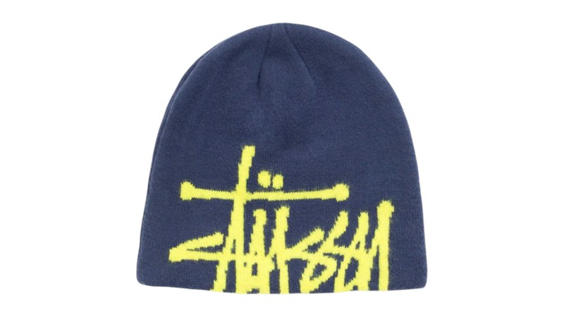 Stussy Brushed Out Basic Skullcap Blauw