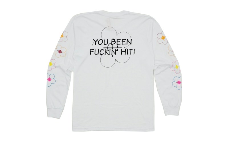 Supreme Been Hit LS Tee Wit