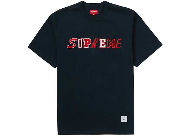Supreme Collage Logo S/S Top Blauw