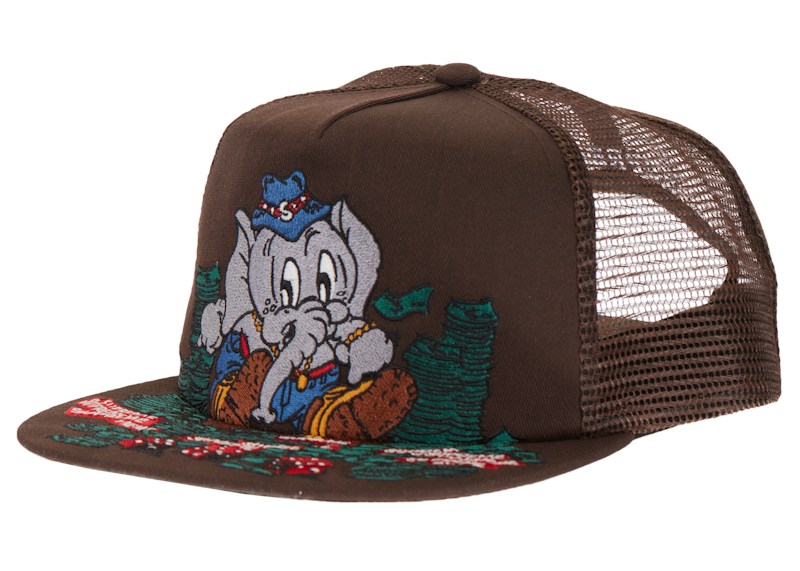 Supreme Elephant Mesh Back 5-Panel Bruin