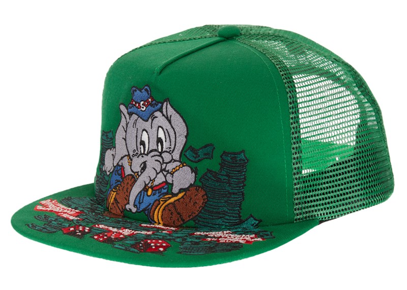 Supreme Elephant Mesh Back 5-Panel Groen