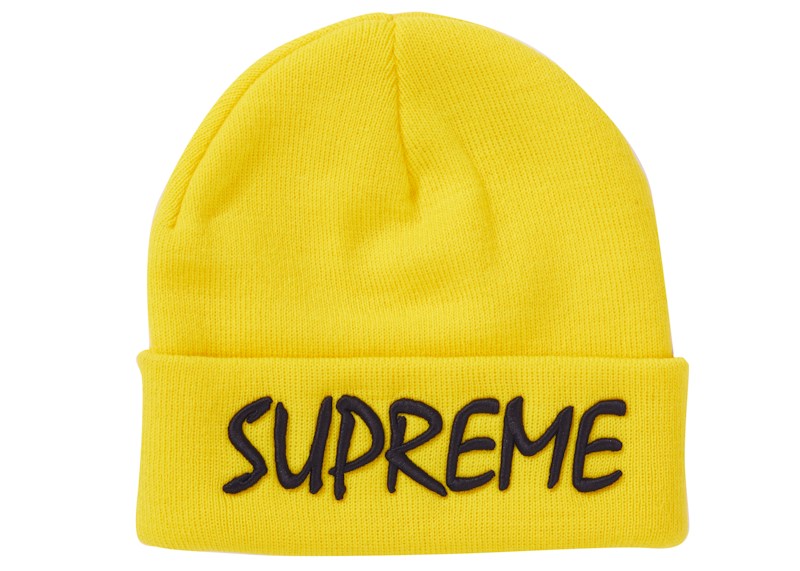 Supreme FTP Beanie Geel