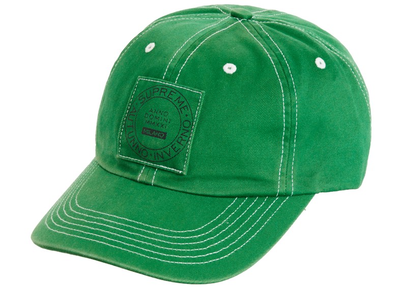 Supreme Milano Patch 6-Panel Groen
