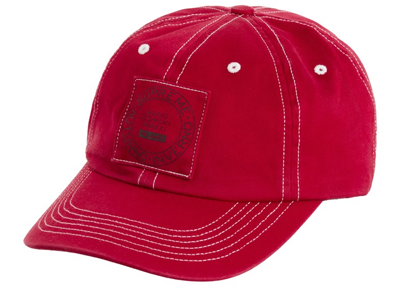 Supreme Milano Patch 6-Panel Rood