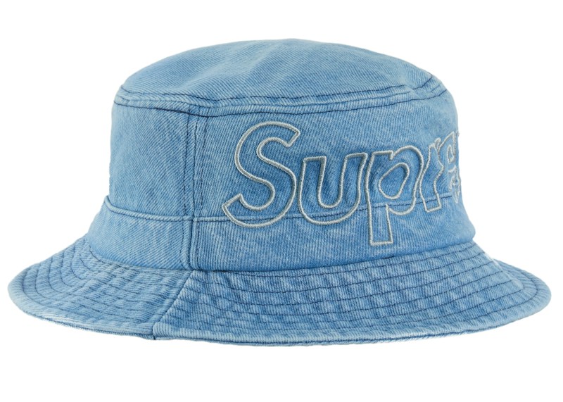 Supreme Outline Crusher Blauw