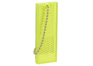 Supreme Reflective Keychain Geel
