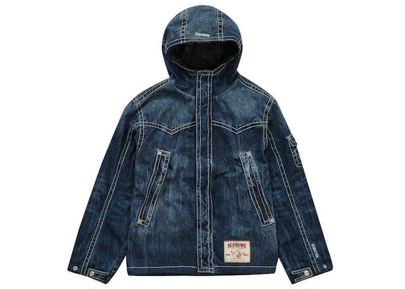 Supreme True Religion GORE-TEX Shell Jacket Blauw
