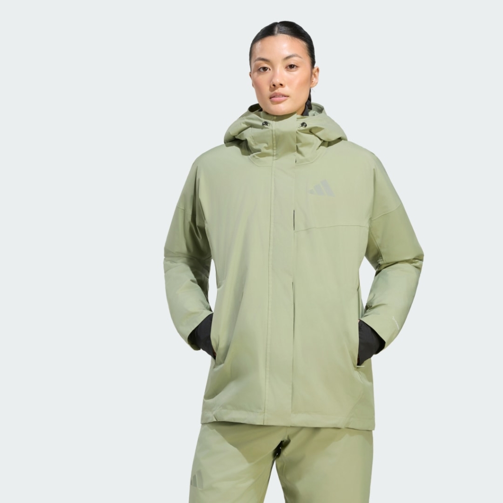 Terrex Multi 2-Laags Geïsoleerd CLIMAPROOF Jack Groen