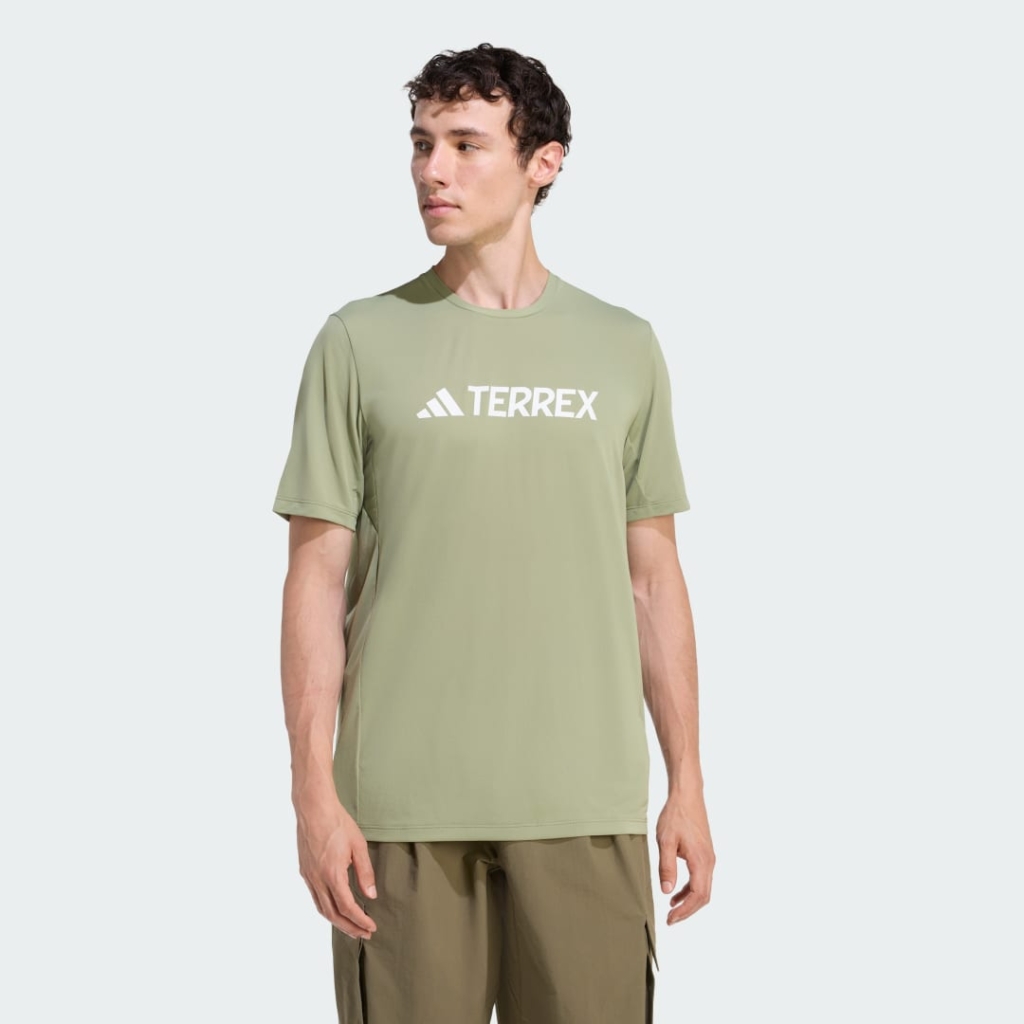 Terrex Multi Climacool Logo Tech T-shirt Groen