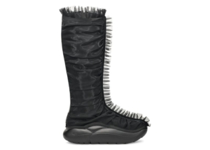 UGG Ruffle Boot Tall Collina Strada Zwart