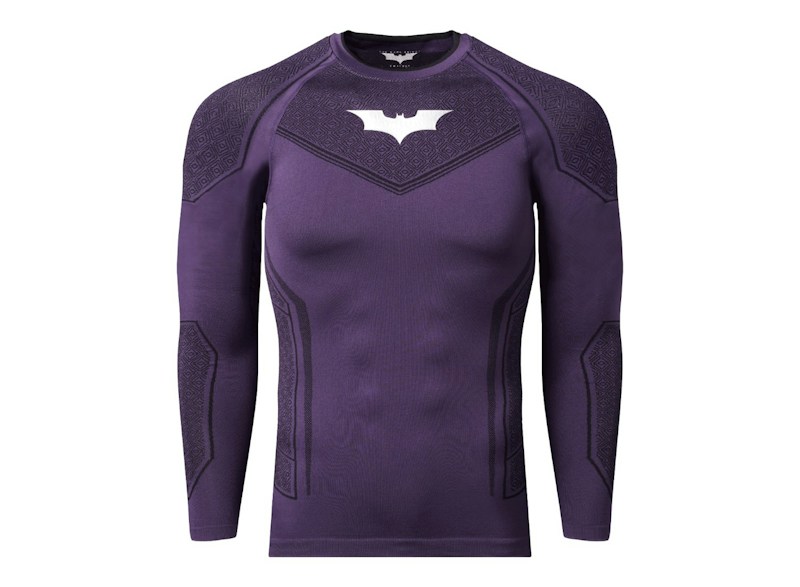 YoungLA x Batman Compression L/ Tee Paars