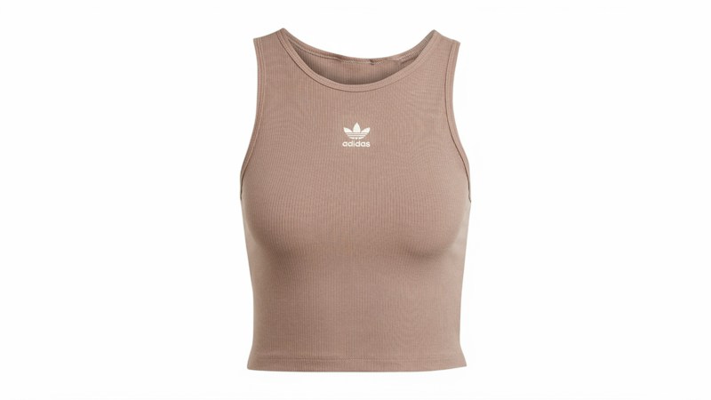 adidas Women’s Essentials Ribbed Tank Top Trace Bruin