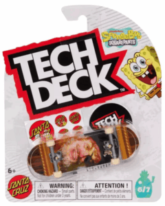 Tech Deck Santa Cruz Spongebob Fingerboard 6/7