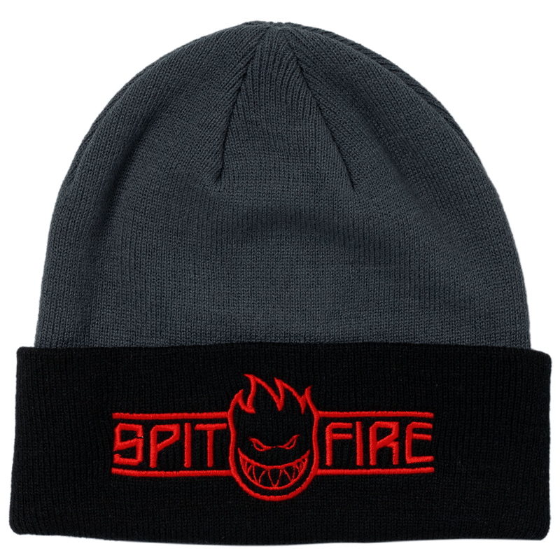 Spitfire LTB Arch Bighead Charcol Beanie Zwart