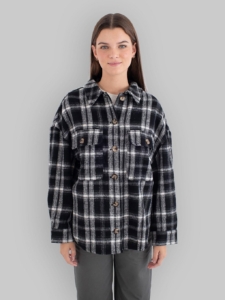 Hurley Brave Flannel Jas Zwart