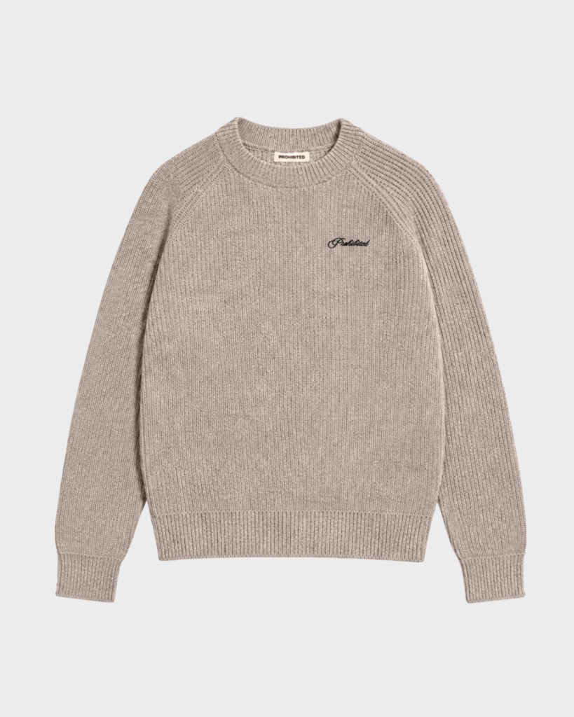 Prohibited Campus Knit Sweater