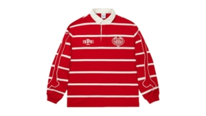Palace Skull Crest Rugby Racey Rood