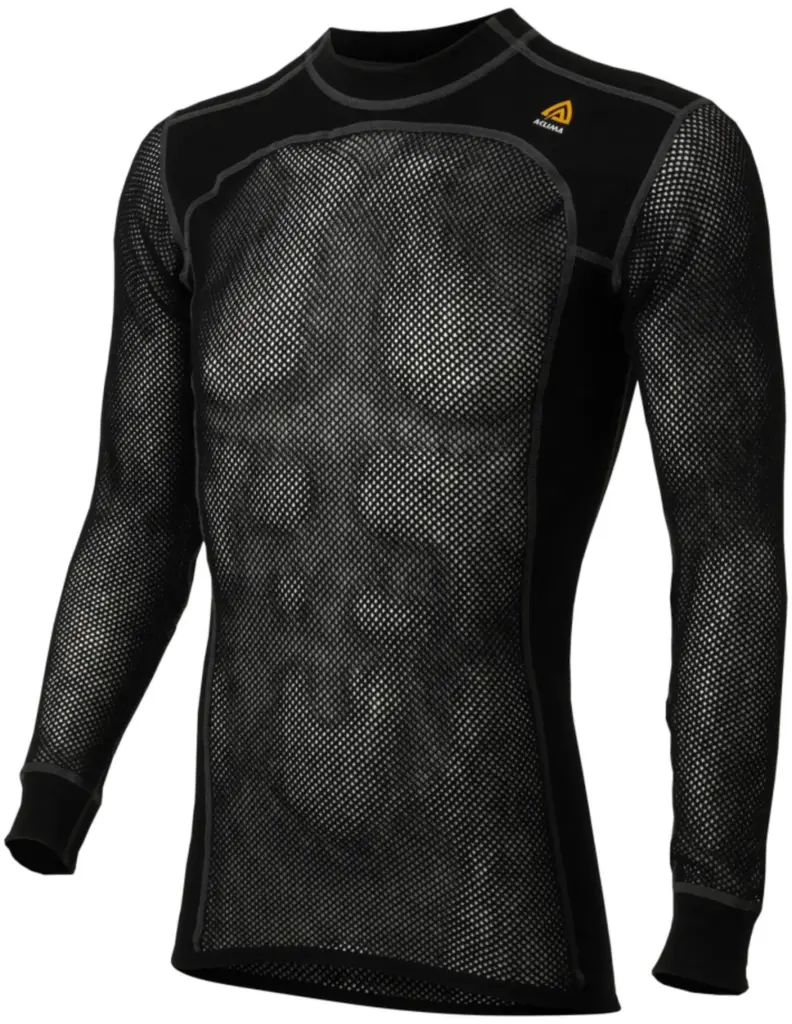 Aclima WoolNet Crewneck Zwart