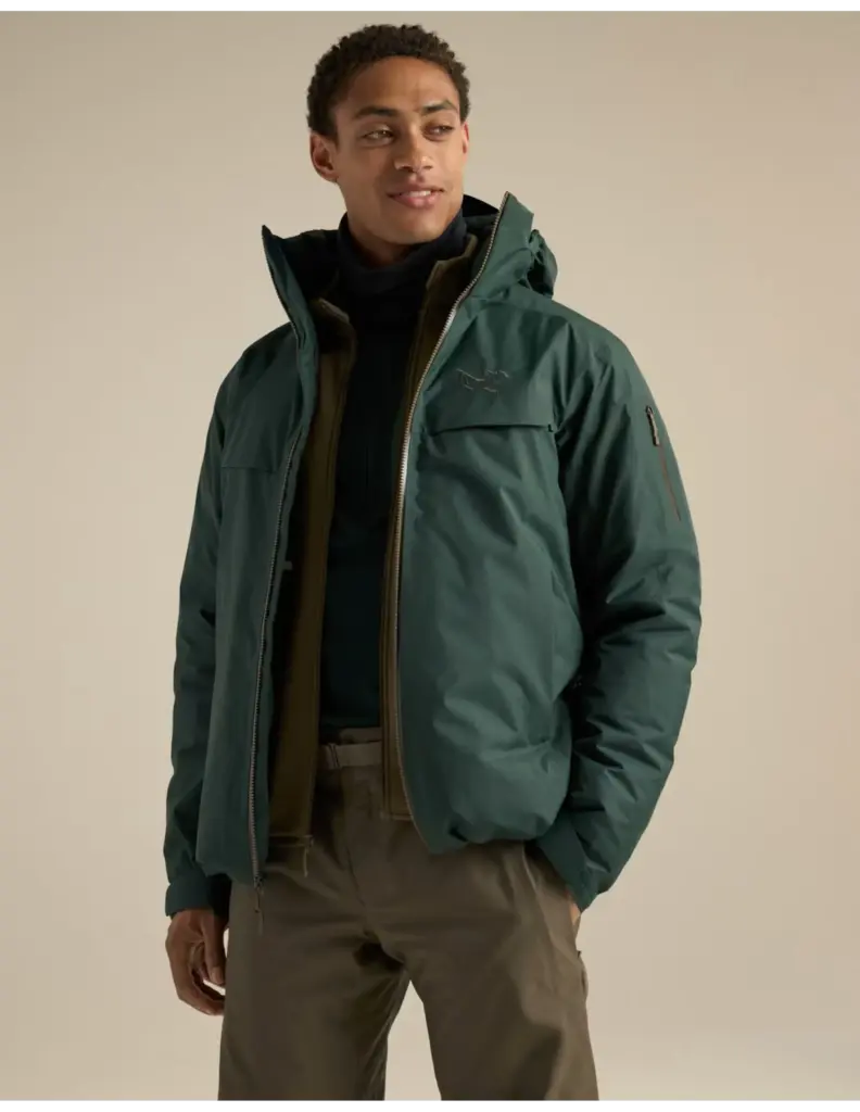 Arc’teryx Macai Down Jacket Wintersport Heren Dark Jade / Mongoose