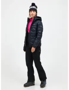Peak Performance Helium Down Hood Jacket Dames Zwart
