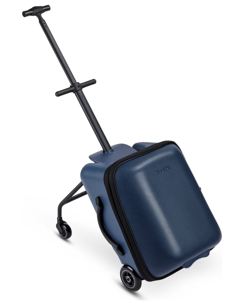 Micro Ride On Luggage Eazy Weekender Donkerblauw Trolleykoffer