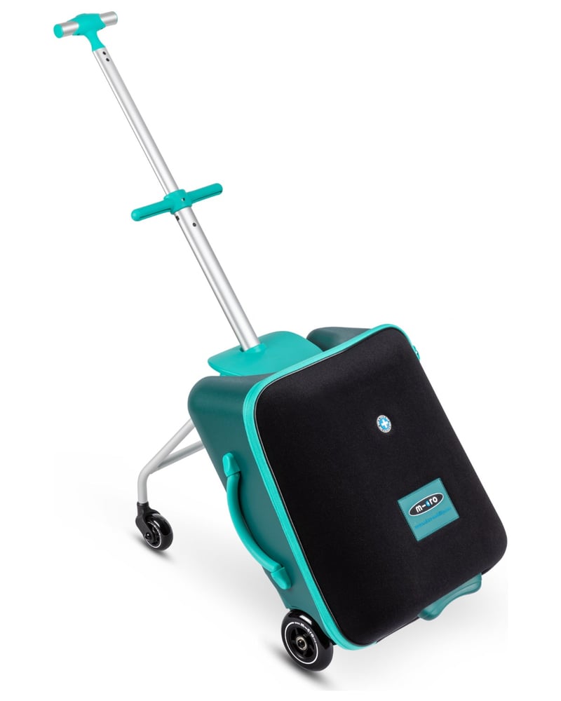 Micro Ride On Luggage Eazy Forest Trolleykoffer Groen