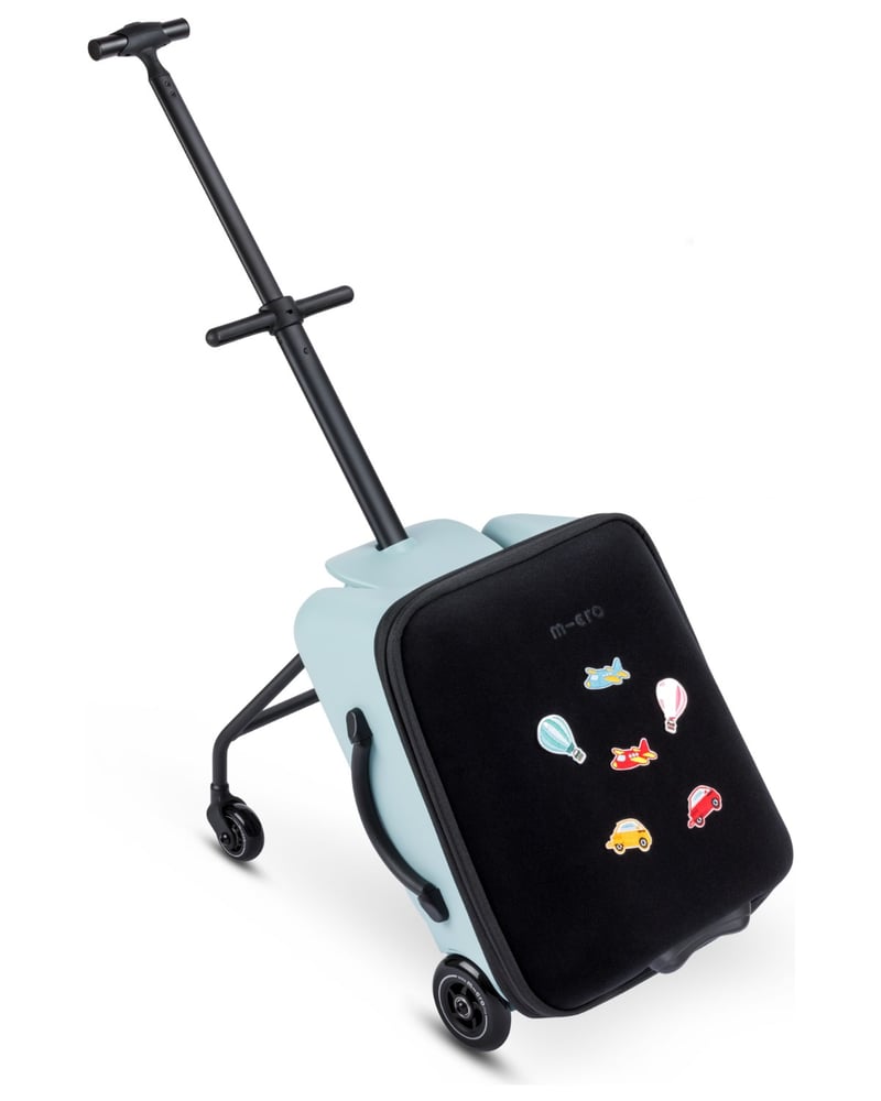 Micro Ride On Luggage Eazy IJsblauw Trolleykoffer