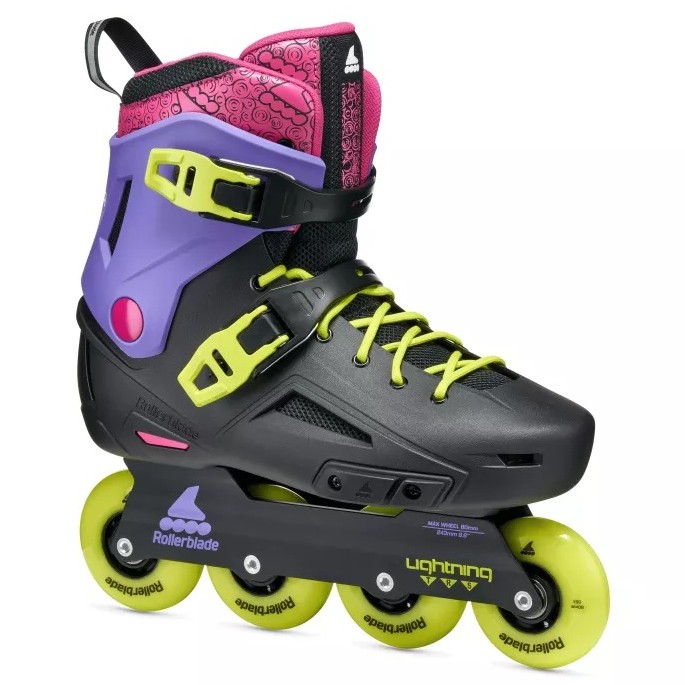 Rollerblade Lightning TRS / Freeskates 47/47.5 Zwart
